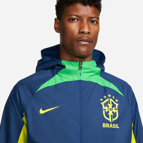 NIKE BRAZIL ALL WEATHER JACKET FIFA WORLD CUP 2022 –