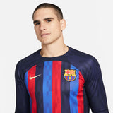 NIKE LIONEL MESSI FC BARCELONA LONG SLEEVE HOME JERSEY 2022/23 4