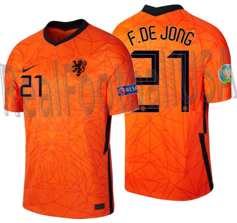Euro 2020 The Netherlands Football Kit Soccer Jerseys Euro 2024