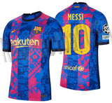 NIKE LIONEL MESSI FC BARCELONA UEFA CHAMPIONS LEAGUE THIRD JERSEY 2021/22 10