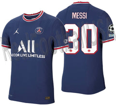 NIKE L. MESSI PSG PARIS SAINT-GERMAIN UEFA CHAMPIONS LEAGUE HOME JERSEY  2021/22