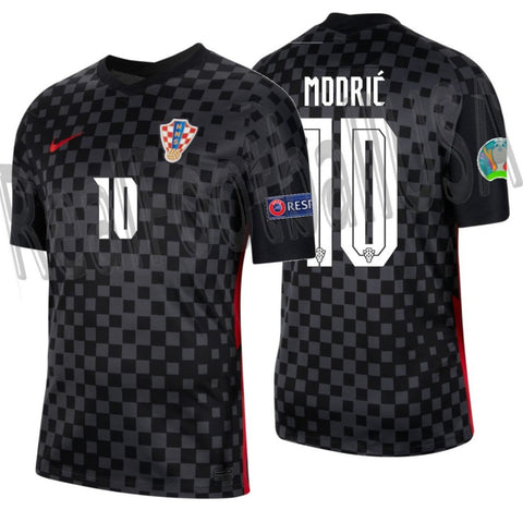 NIKE LUKA MODRIC CROATIA AWAY JERSEY EURO 2020 2021