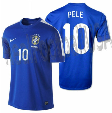 Pele Brazil away jersey