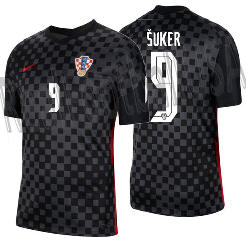 Davor Suker Croatia shirt