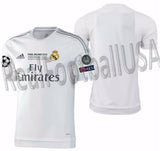 ADIDAS REAL MADRID AUTHENTIC HOME UEFA CHAMPIONS LEAGUE MATCH JERSEY 2015/16.