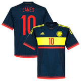 ADIDAS JAMES RODRIGUEZ COLOMBIA AWAY JERSEY 2015/16