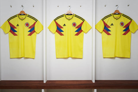 Adidas Colombia James Rodriguez 10 2018 Away Soccer Jersey Medium