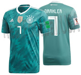 ADIDAS JULIAN DRAXLER GERMANY AWAY JERSEY FIFA WORLD CUP 2018 PATCHES 1