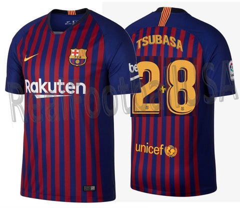 Nike Tsubasa Barcelona Home Jersey 2018/19 894430-456