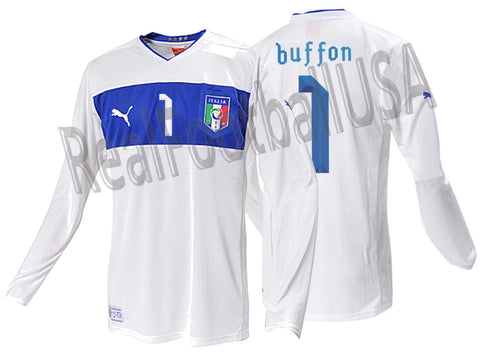 PUMA GIANLUIGI BUFFON ITALY LONG SLEEVE AWAY JERSEY EURO 2012 1