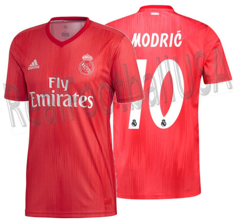 Adidas Luka Modric Real Madrid Third Jersey 2018/19 DP5445