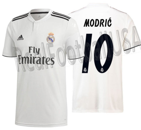 Adidas Luka Modric Real Madrid Home 2018/19 DH3372