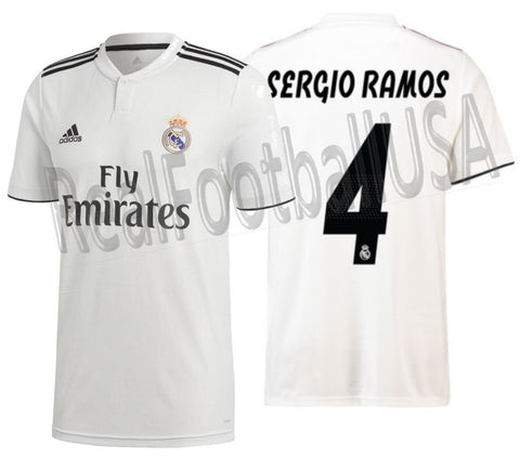 Adidas Sergio Ramos Real Madrid Home 2018/19 DH3372