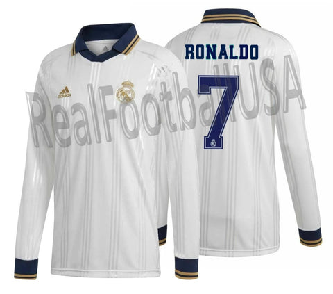 cristiano ronaldo real madrid jersey long sleeve
