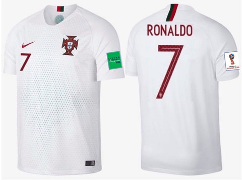 Nike Cristiano Ronaldo Portugal Away 2018 FIFA Patches 93876-100
