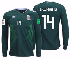 ADIDAS JAVIER CHICHARITO HERNANDEZ MEXICO HOME JERSEY FIFA WORLD CUP –