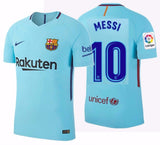 NIKE LIONEL MESSI FC BARCELONA AUTHENTIC VAPOR MATCH AWAY JERSEY 2017/18 2