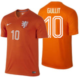 NIKE RUUD GULLIT NETHERLANDS HOME JERSEY FIFA WORLD CUP 2014.