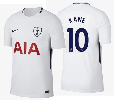 Men's white soccer jersey shirt, Harry Kane Tottenham Hotspur F.C.