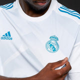 ADIDAS REAL MADRID AUTHENTIC HOME PRE-GAME PRE MATCH JERSEY 2017/18