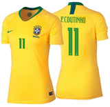 Nike Coutinho Brazil Women's Home Jersey 2018 893945-749