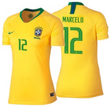 Nike Marcelo Brazil Women's Home Jersey 2018 893945-749