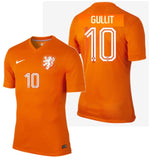 NIKE RUUD GULLIT NETHERLANDS AUTHENTIC HOME JERSEY FIFA WORLD CUP 2014.