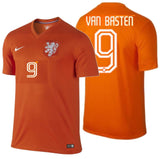 NIKE MARCO VAN BASTEN NETHERLANDS HOME JERSEY FIFA WORLD CUP 2014.