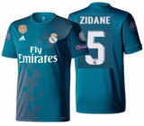 Adidas Zidane Real Madrid UEFA Champions League Third Jersey 2017/18 BR3539