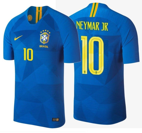 NIKE NEYMAR JR. BRAZIL VAPOR MATCH AWAY JERSEY FIFA WORLD CUP 2018 –